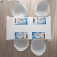 thumbnail image 4 of Ambesonne Mediterranean Place Mats Set of 4, Portuguese Town, Standard Size, Multicolor, 4 of 4