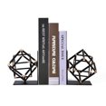 thumbnail image 3 of Escultura de hierro de cubo geométrico liwang Adornos de estatua minimalista Negro, 3 of 3