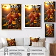 thumbnail image 4 of Designart "Promise Of Chocolate Pods II" cacao Wall Decor, 4 of 7