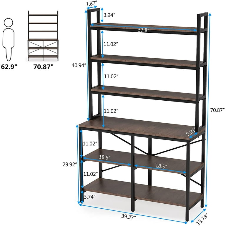4-Shelf 6' Industrial Storage Rack