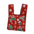 thumbnail image 1 of Bolso de mano con nudo en la muñeca, bolso de mano navideño para cumpleaños, Navidad, mujeres que viajan, 1 of 8