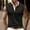Black, variant on ZZwxWA Sleeveless Beach Shirts for Men Summer Casual Color Contrast Tank Top Button Down Henley T-Shirts Stylish Outfits Holiday Saving