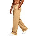 thumbnail image 5 of Rexolia Mens Heavyweight Sweatpants Loose Fit Joggers with Pockets Drawstring Athletic Casual Lounge Gym Outdoor Camel 2XL, 5 of 6