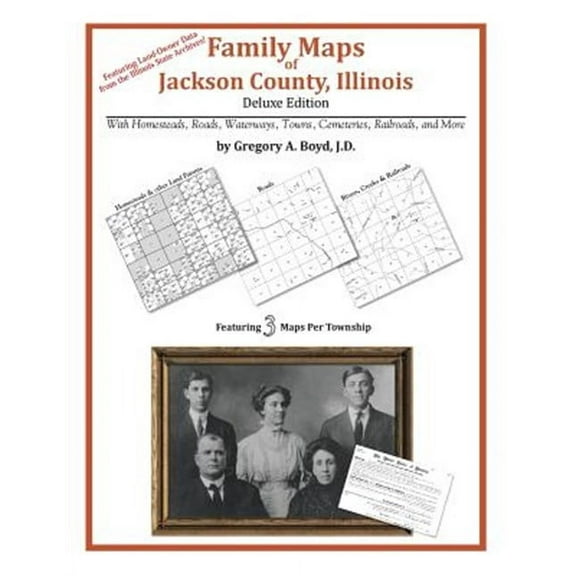 Family Maps of Jackson County, Illinois
