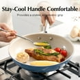 thumbnail image 5 of Ceramic Non-Stick Frying Pan with Cool Handle, All Stovetops, Dishwasher Safe, PFAS-Free, 5 of 7