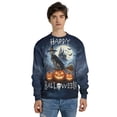 thumbnail image 4 of Happy Halloween Weimaraner Witch Pumpkins Bats All Over Print 3D Sweatshirt Unisex Merch Weim Gray Ghost Dog Lover - 13012, 4 of 6