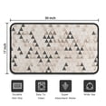 thumbnail image 5 of Beige Geometric Triangle Pattern Door Rugs,Washable Non Slip Door Mats Indoor,Decorative Door Mats,Entry Mat Indoor for Entrance,Bedroom,Kitchen,Bathroom,30"x17", 5 of 6