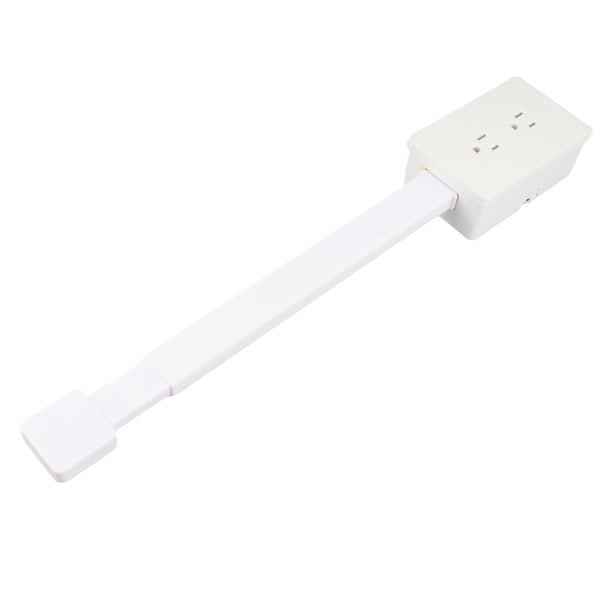Expansor De Zócalo De Energía, Extensor De Salida Eléctrica, 3 Puntas Eléctricas De Punta De Alimentación Para Sofás, Mesas De Noche, Extensión De 22 A 34 Pulgadas, 180