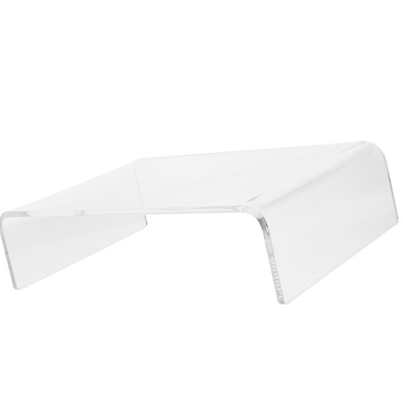 PBPBOX Transparent Acrylic Computer Monitor Stand for Comfortable Eye Level Viewing