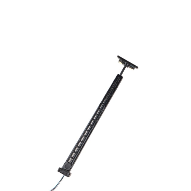 Model Railway Lamp Micro-Landscape Layout Props LED Lamppost Park Decoration Miniature Ladder Streetlights Crafts Black(Warm Light)