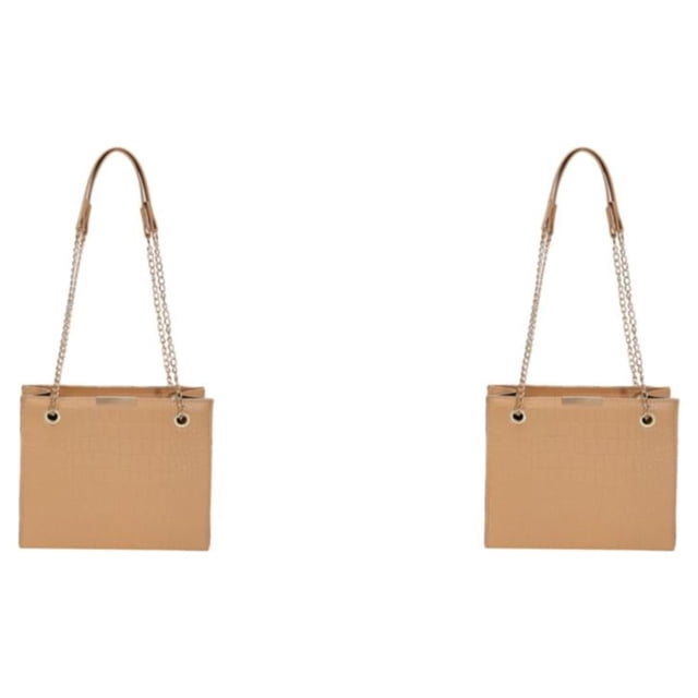 Justharion Sturdy And Durable Handbag For Any Occasion Fashionable And Versatile Made khaki 2Set