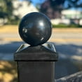thumbnail image 6 of ALEKO Set of 2 Steel Gate Posts with Pre-Drilled Holes for Dual Gates 8' x 3.5" x 3.5", 6 of 8