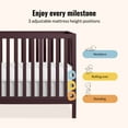 thumbnail image 7 of Dream On Me Synergy MOD Crib, Made with Sustainable New Zealand Pinewood, Auburn, 7 of 7