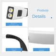 thumbnail image 5 of High Lumen Neck Reading Light - 3 Color Temperatures and 11 Lighting Modes, Rechargeable LED Book Light for Hands-Free Reading, Camping and Traveling, Car Repair, 5 of 9