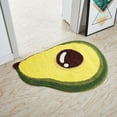 thumbnail image 5 of HomeDM Fruit Bath Mats, 15.7" x 23.6" Microfiber Soft Absorbent Bathroom Rugs, Machine Washable Non-Slip Bath Mat Rug for Kitchen Bedroom Living Room, Avocado, 5 of 6