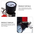 thumbnail image 2 of SHISUYAN Air Compressor ThreeHole Valves with Aluminum Material for Machine Easy to Install and Adjust Pressure, 2 of 9