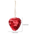 thumbnail image 2 of Jiyike 12PCS Chic Heart-shaped Hanging Items Valentine's Day Loving Heart Hanging Ornaments, 2 of 10