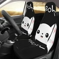 thumbnail image 3 of Haiem Cat Meow Printed Car Seat Covers Set of 2, Universal Fit Car Seat Covers,Protective Seat Covers,Comfortable Car Seat Covers, Easy Installation Seat Covers, Vehicle Seat Covers, 3 of 9