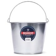 Behrens High Grade Steel 1205 5 Quart Hot Dipped Galvanized Steel Pail