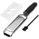 thumbnail image 1 of Rallador de acero inoxidable con cuchillas ultra afiladas, mango ergonómico suave para rallar cítricos sin esfuerzo, rallador de queso parmesano con funda protectora reutilizable, apto para, 1 of 8