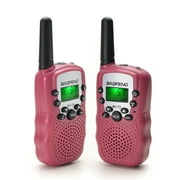 Baofeng Up to 5 Miles Walkie Talkies for Kids 22 Channels 2 Pack
