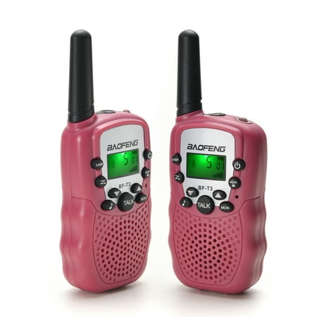 Baofeng Up to 5 Miles Walkie Talkies for Kids 22 Channels FRS/GMRS 2 Pack