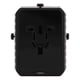 thumbnail image 1 of Adaptador de viaje universal USB C Enchufe internacional Convertidor de energía Múltiples tomas de corriente 100‑240 V CA Negro, 1 of 9