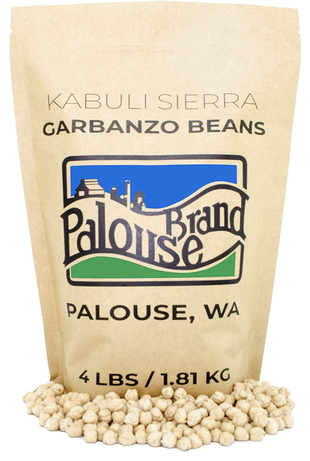 NonGMO • Chickpeas • 4 lbs • Palouse Brand • USA Grown