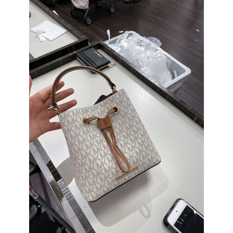 Michael Kors Womens Small Mini Phone Case Crossbody Bag Purse Shoulder  Vanilla