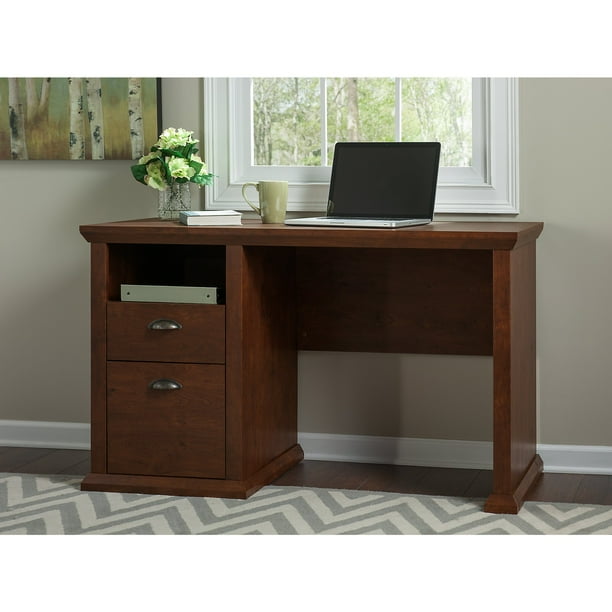 Bush Furniture Yorktown Home Office Desk In Antique Cherry