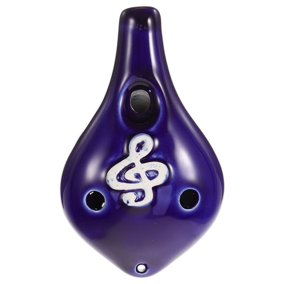 GOOHOCHY Kids Ceramic Ocarina Small Ocarina Decorative Ocarina 6 Holes Ocarina Musical Instrument Ocarina