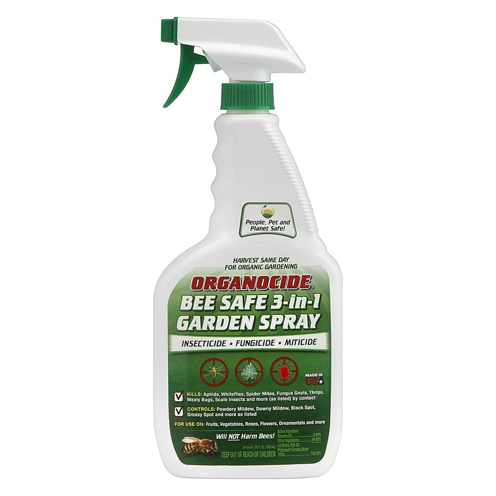 Organocide® Bee Safe 3in1 Organic Insect Control Garden Spray, Ready