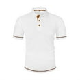 thumbnail image 1 of pstuiky camisetas para hombre, Blusa deportiva informal de color liso para hombre, holgada, de manga corta y cuello redondo camisas casuales para hombre xl, 1 of 5