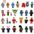 thumbnail image 3 of Roblox 24 bloques de construcción de la serie Virtual World, juego ensamblado, periferales, adornos hechos a mano, versión 1-6, 3 of 4