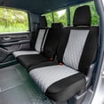 thumbnail image 6 of For 2022 – 2024 Dodge RAM 1500 FH Group Neoprene Waterproof Custom Fit Car Seat Covers  - Full Set Gray, 6 of 6