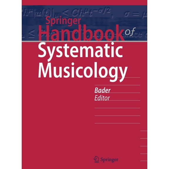 Springer Handbooks Springer Handbook of Systematic Musicology, (Hardcover)