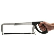 GreatNeck Solid Steel Adjustable Frame Hacksaw, Inlcudes One Blade, 12 inch