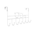 thumbnail image 1 of Over Door Hooks Rack, Hook Over Door Hanger, Over Door Towel Rack, Over Door Hooks for Hanging Towels or Clothes, Door Coat Hanger Organizer, Back of Door Hooks for Bathroom, 1 of 1