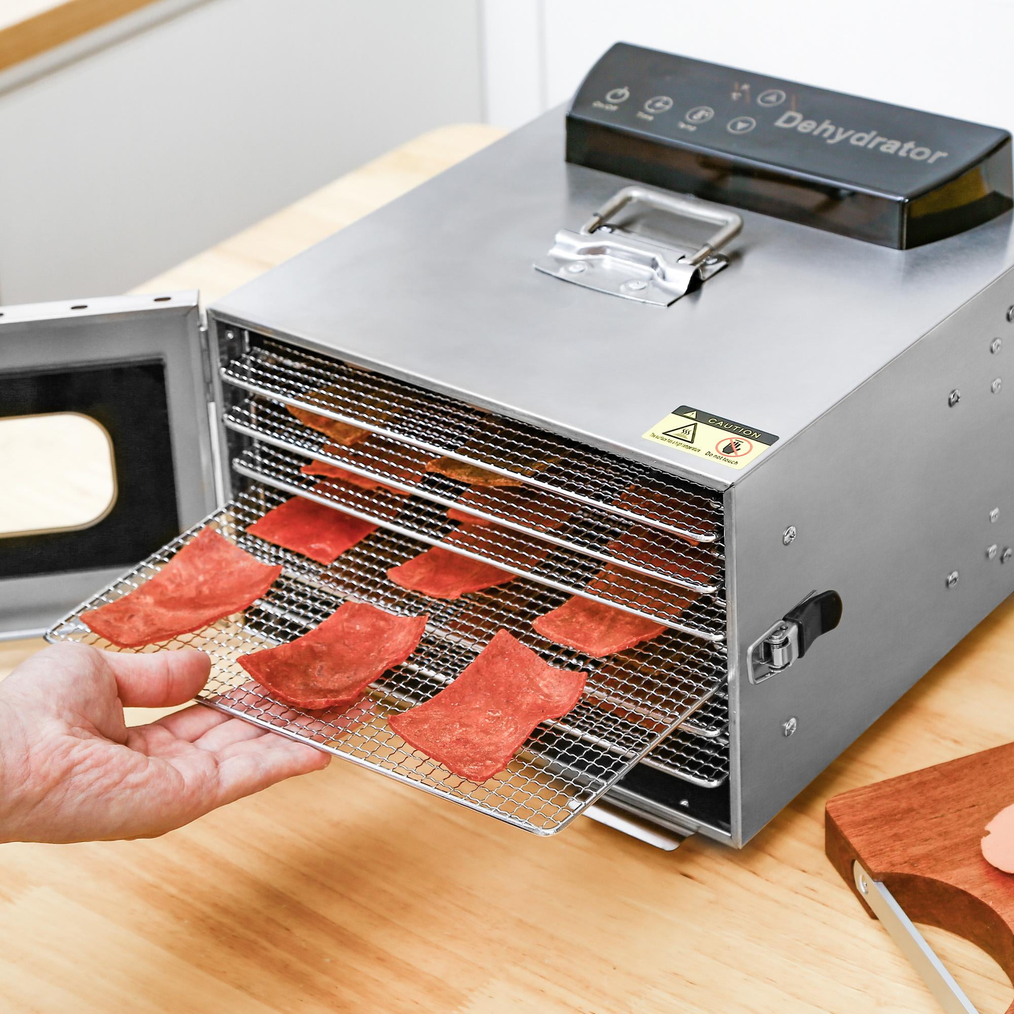 Food Dehydrator Machine, 6Tray Dehydrators for Food and Jerky, Fruit