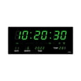 thumbnail image 2 of Reloj despertador digital Zulema Temperatura Calendario Blanco, 2 of 5