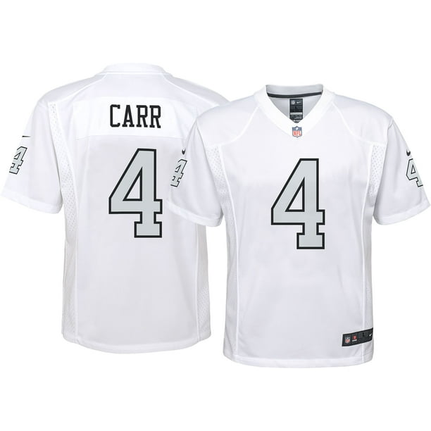 Nike Youth Color Rush Game Jersey Oakland Raiders Derek Carr #4
