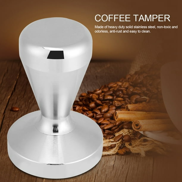 Samfox Stainless Steel Flat Base Coffee Bean Printing Tool