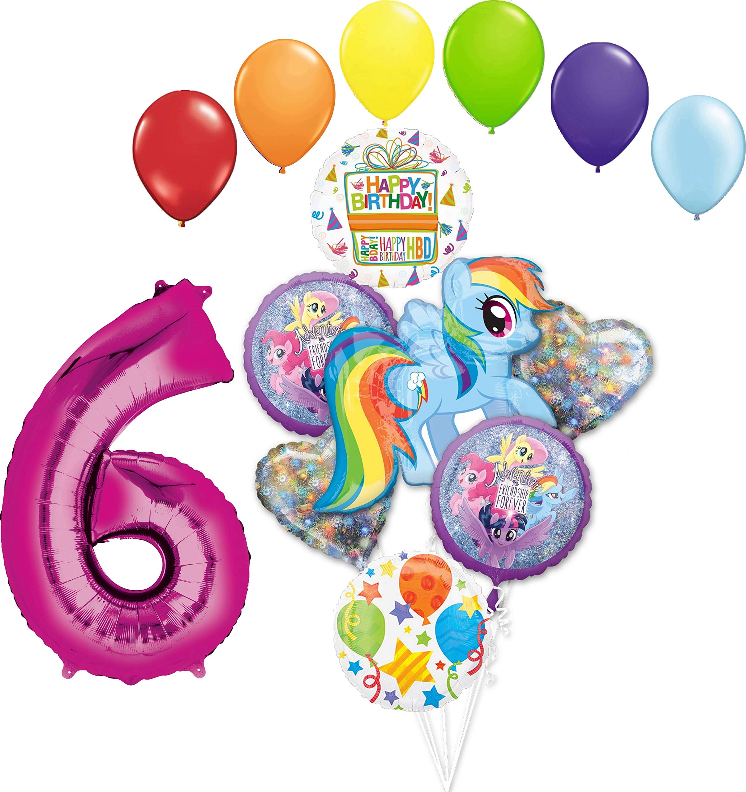 My Little Pony 6th Birthday Party Supplies Adventure And Friendship