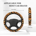 thumbnail image 3 of Fotbe Zebra Funda para Volante Universal de 15 pulgadas, Accesorios para Auto para Hombre y Mujer, Protector de Volante Cómodo para SUV y Sedán, 3 of 6