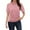 Pink, variant on Trendy Summer Collared Tops for Women - Short Sleeve Vacation, Office Casual Blouses 2025 (Wrinkle-Resistant, Lightweight) White XXL