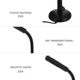 thumbnail image 2 of USB Microphone for Computer with Adjustable Angle and Stable Pedestal Black Plastic 70 Characters, 2 of 9
