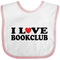 thumbnail image 3 of Inktastic Book Club Lover Boys or Girls Baby Bib, 3 of 4