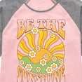 thumbnail image 3 of Instant Message - Be The Sunshine   - Toddler & Youth Girls Raglan Graphic T-Shirt, 3 of 6