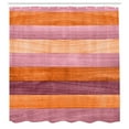 thumbnail image 2 of Ambesonne Rustic Shower Curtain, Easter Woods Holiday Print, 69"Wx70"L, Dark Orange, 2 of 4