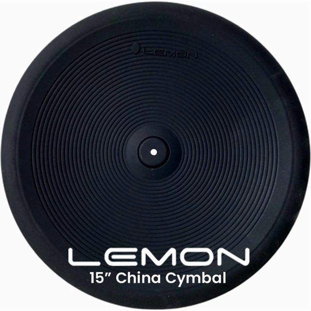 Platillo electrónico LEMON de 15 pulgadas con doble zona china con estrangulador